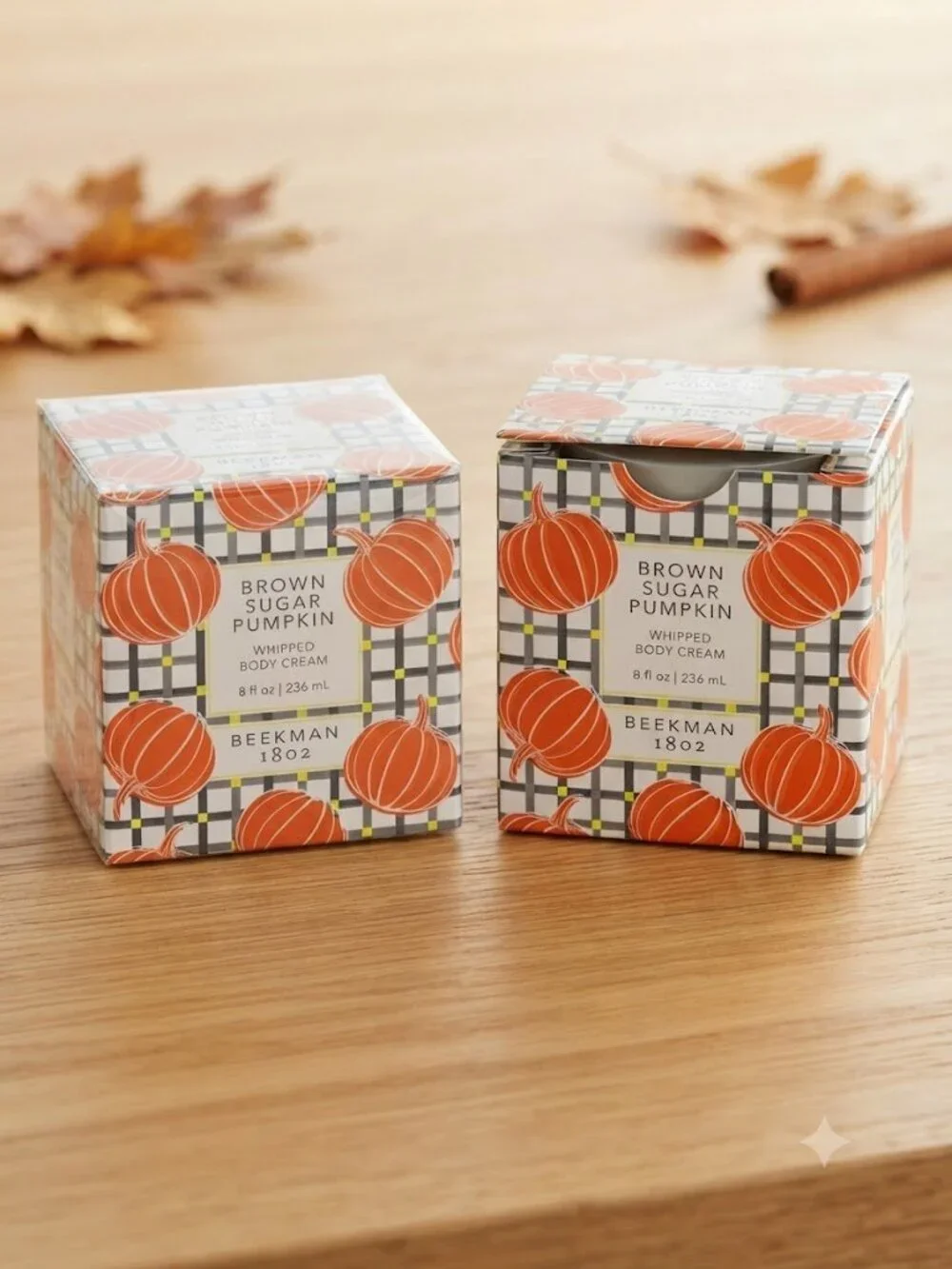 Beekman 1802 Brown Sugar Pumpkin Whipped Body Cream (2-Pack)